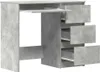 vidaXL Schreibtisch Betongrau 90x45x76 cm Holzwerkstoff Produktbild-Vorschau 4