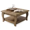 Tribesigns 80 cm Couchtisch, 2-stufig mit Ablagefläche | Produktbild-Vorschau 1