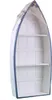 Bootsregal 040, Stand- oder Hängeregal, Maritim 102 x 44 x Produktbild-Vorschau 1