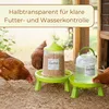 Hühnertränke und Futterautomat im Set Gr. 3 Geflügeltränke Produktbild-Vorschau 9