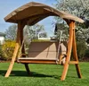 ALEOS. Hollywoodschaukel mit Dach Gartenschaukel Produktbild-Vorschau 4