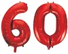 60. Geburtstag Verkehrsschild Party Deko Set rot weiß Mann Produktbild-Vorschau 2