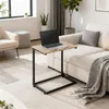 tectake® Beistelltisch mit neigbarer Platte Ruston Produktbild-Vorschau 11