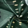 Abstrakter Duschvorhang 1 Stück, Grün Boho-Stil, Tropische Produktbild-Vorschau 3