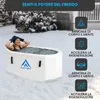 Extralink Ice Bath vasca bagno ghiaccio 150x80x65 cm bianca Anteprima dell’immagine prodotto 3