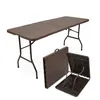 Floordirekt Klapptisch Miyako, Gartentisch klappbar 183x75 Produktbild-Vorschau 1