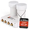 RED OPTICUM LMQP 04H Monoblock Quad LNB 0.1dB - LNB Produktbild-Vorschau 4