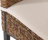 set di 2 sedie da pranzo sedia in vimini M69 sedia BALI Anteprima dell’immagine prodotto 6