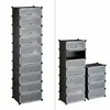 Scaffale per scarpe Relaxdays a 10 ripiani, grande armadio Anteprima dell’immagine prodotto 6