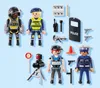 A collection of Playmobil police figures and accessories. Produktbild-Vorschau