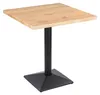 Tischplatte Joan | 60 x 60 cm eckig | Holz | Farbe: Eiche | Produktbild-Vorschau 3