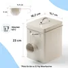 Björn&Schiller – box na prací prášok 6,5 l, úložný priestor Náhľad obrázku produktu 4