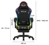 Force 3.7 RGB gaming chair Black Anteprima dell’immagine prodotto 5