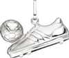 JOBO Anhänger Fußball Fußballschuh mit Ball 925 Sterling Produktbild-Vorschau 1