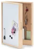Skrinka na kľúče s magnetickou tabuľou 30 × 8 × 42 cm Náhľad obrázku produktu 1