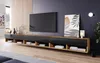 Meuble TV CALIBURI 300 – chêne wotan / noir brillant Voir les images du produit 2
