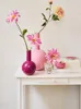 PIP STUDIO Vase Metal Small Bright Pink 15x26cm Produktbild-Vorschau 4
