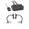 Lindy 42340 Tastatur/Video/Maus (KVM)-Switch Schwarz Produktbild-Vorschau 2