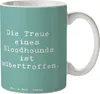 Mr. & Mrs. Panda Kaffeetasse Spruch Bloodhound Treue - Produktbild-Vorschau 1