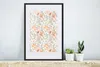 MuchoWow® MuchoWow® Gerahmtes Poster Blumen - Collage - Produktbild-Vorschau 4