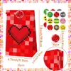 12 papieren geschenktassen – snoepzakjes met 18 stickers – Productafbeelding-voorbeeld 5