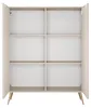 Highboard Kommode Lante 2D 113 cm – Beige / Kaschmir – Produktbild-Vorschau 4