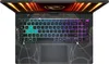 A top-down view of an open laptop with a colorful keyboard. Produktbild-Vorschau