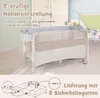 COSTWAY 5 v 1 skládací postýlka na společné spaní, cestovní Náhled obrázku produktu 6