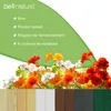 be4nature Rollborder Clôture à emboîter 100 x 10 cm Marron Voir les images du produit 3