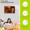ARTland Leinwandbild Elvis Star Größe: 60x40 cm Produktbild-Vorschau 3