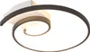 A modern LED ceiling light with a spiral design. Produktbild-Vorschau