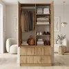 Armoire Novela, Wotan à 2 portes | Armoire de chambre Voir les images du produit 6