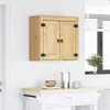 Armadietto vidaXL SKI color miele 60 x 32 x 60 cm in legno Anteprima dell’immagine prodotto 4
