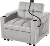 Rozkładana sofa jednoosobowa Sweiko 3 w 1 - z uchwytami na Podgląd zdjęcia produktu 16