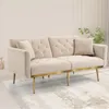 Sofa 2 Sitzer 162x80x78cm, Schlafsofa für Kleines Produktbild-Vorschau 1