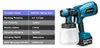 Gisam Akku-Farbspritzpistole HVLP, 1000ml, 210W, 18V, Blau, Produktbild-Vorschau 11