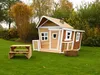 AXI Spielhaus Lisa aus  Holz | Outdoor Kinderspielhaus mit Produktbild-Vorschau 3