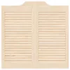 Drzwi wahadłowe naturalny 80 x 40 cm Lite drewno sosnowe Podgląd zdjęcia produktu 5
