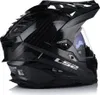 A black carbon fiber motorcycle helmet shown from the side and rear. Produktbild-Vorschau