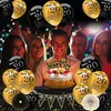 Celejoy® 20 Jahre 92-teilig Schwarz & Gold Produktbild-Vorschau 4