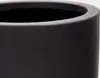 Kave Home Ciment Pot de fleurs de jardin noir diamètre 39 Voir les images du produit 4