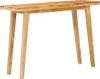 vidaXL Stół do jadalni naturalny 100 x 35 x 75 cm lite Podgląd zdjęcia produktu 1