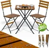 CASARIA® Gartenmöbel Set Balkon 2 Personen Vollmontiert Produktbild-Vorschau 1