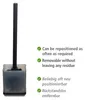 WENKO Vacuum-Loc® Set per WC Mod. Quadro Black, fissaggio Anteprima dell’immagine prodotto 4