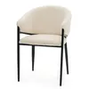 Jídelní židle NEW HOME GLAMOUR Čalouněná obývací židle z Náhled obrázku produktu 3