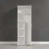 trendteam Garderobe Basics Mehrzewckschrank, Weiß Melamin, Produktbild-Vorschau 9