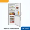 Exquisit Kühl-Gefrierkombination KGC233-60-HE-040D inoxlook Produktbild-Vorschau 5