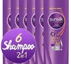 Sunsilk Shampoo und Haarspülung 2 in 1 für glattes Haar, 6 Produktbild-Vorschau 2