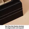 Uhrenboxen, Uhrenkasten mit transparentem Fenster und Produktbild-Vorschau 5
