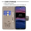 A phone case with card slots and a phone inside is displayed. Produktbild-Vorschau